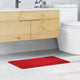 Vidaxx Anti-Rutsch-Badematte rot 50 x 80 cm PP