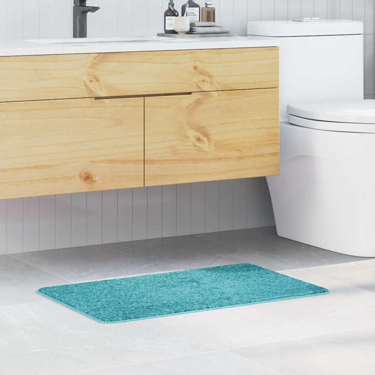 Vidaxx Anti-Rutsch-Badematte türkis 50 x 80 cm PP