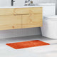 Vidaxx Anti-Rutsch-Badematte orange 50 x 80 cm PP