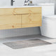 Vidaxx Anti-Rutsch-Badematte grau 60 x 90 cm PP