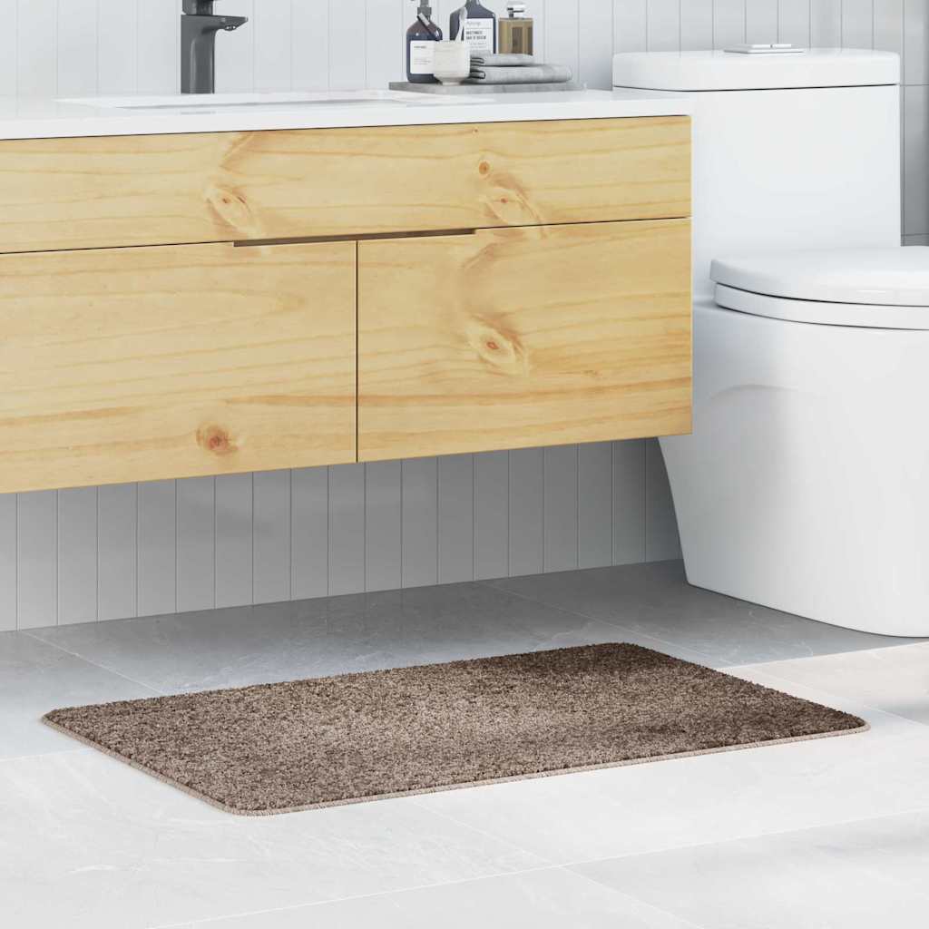 Vidaxx Anti-Rutsch-Badematte braun 60 x 90 cm PP