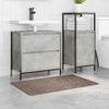 Vidaxx Anti-Rutsch-Badematte braun 60 x 90 cm PP