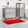 Vidaxx Anti-Rutsch-Badematte rot 60 x 90 cm PP