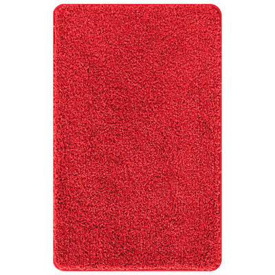 Vidaxx Anti-Rutsch-Badematte rot 60 x 90 cm PP
