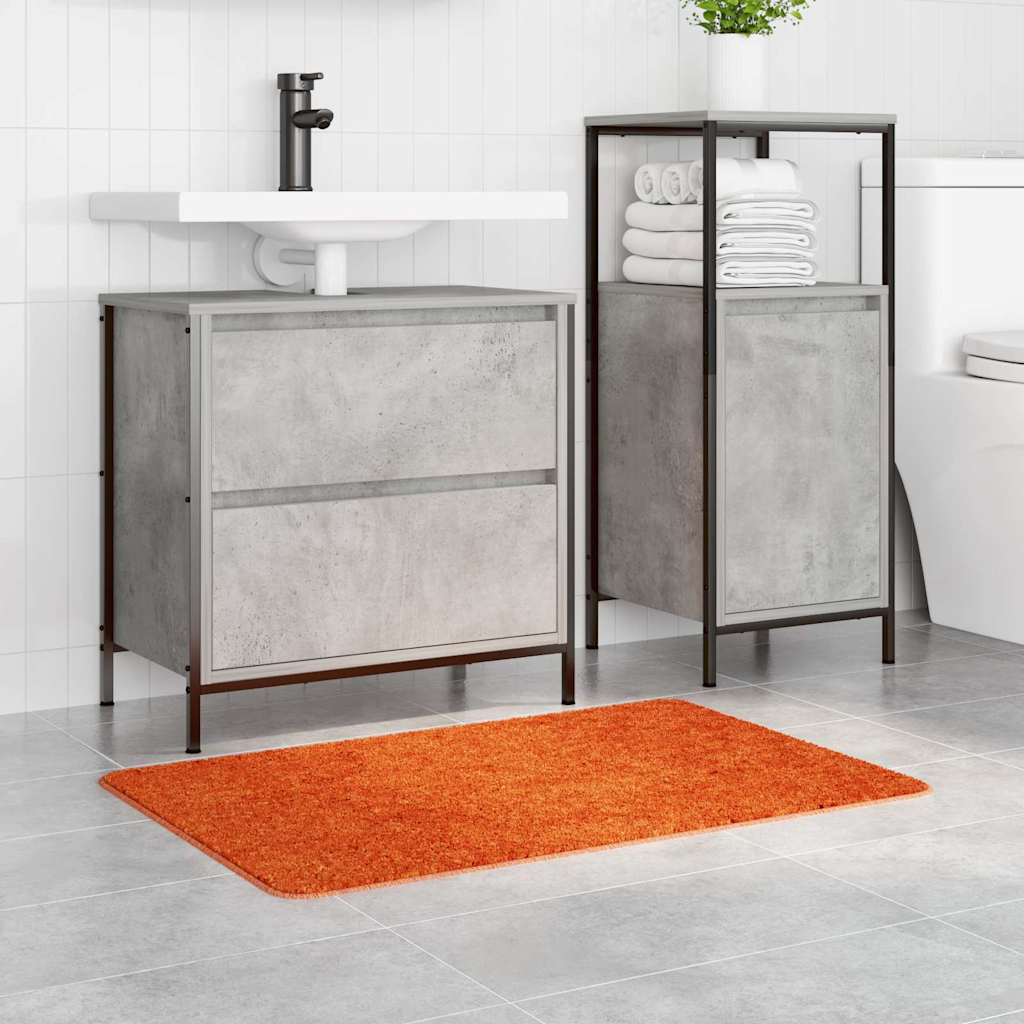 Vidaxx Anti-Rutsch-Badematte orange 60 x 90 cm PP