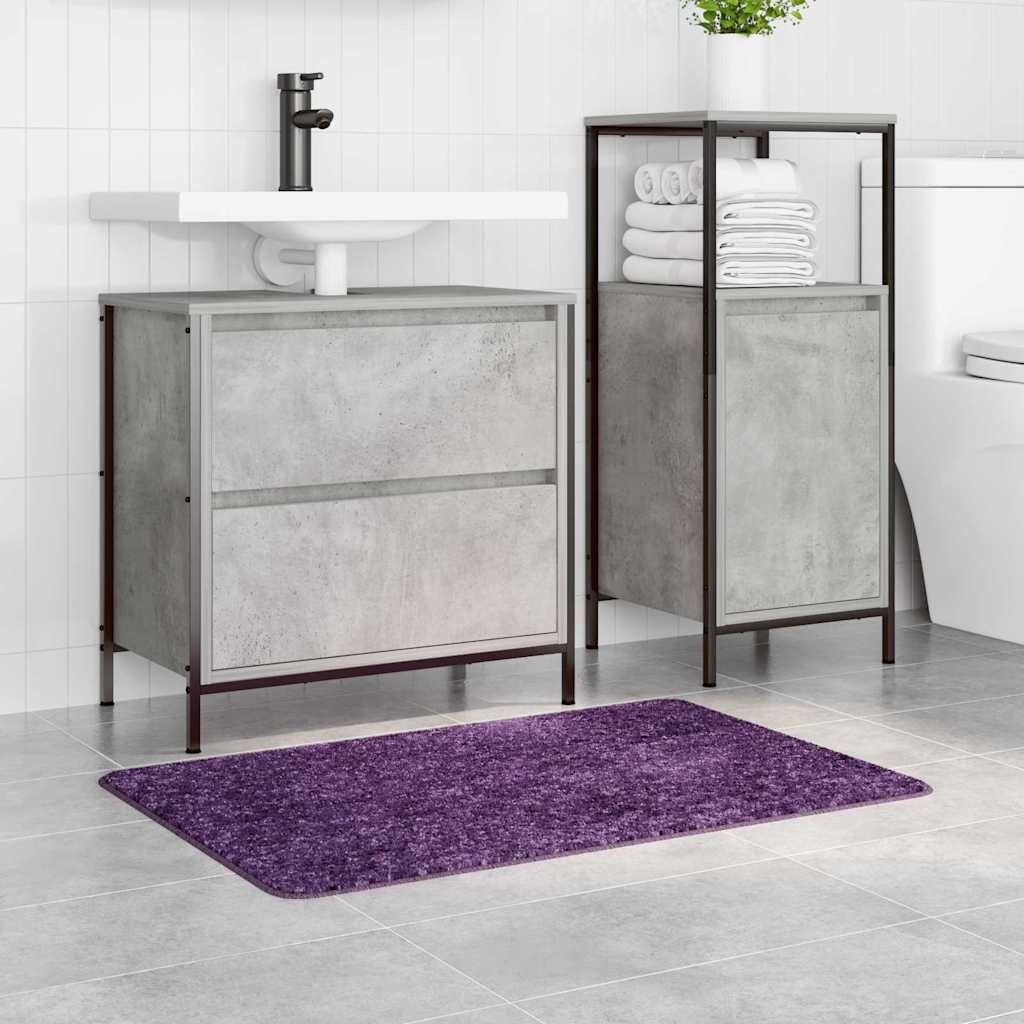 Vidaxx Anti-Rutsch-Badematte lila 60 x 90 cm PP