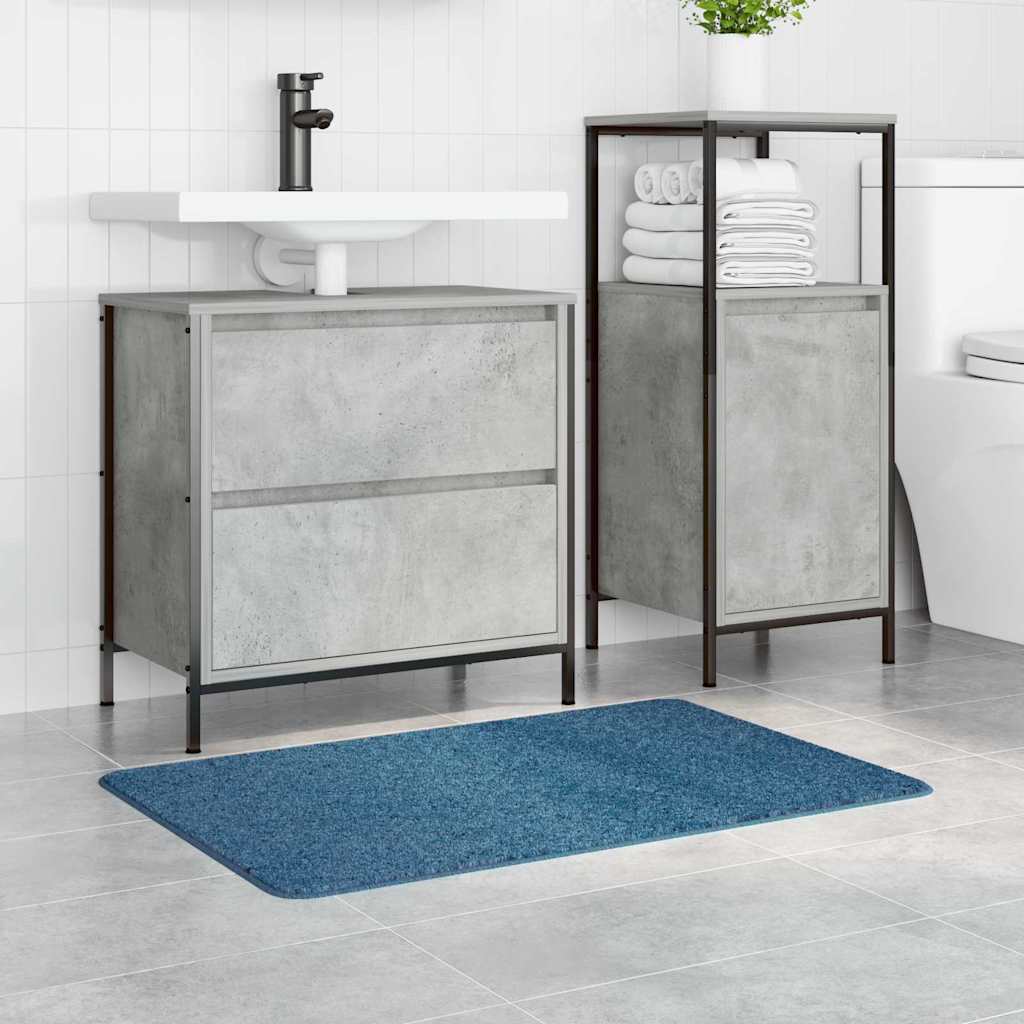 Vidaxx Anti-Rutsch-Badematte blau 60 x 90 cm PP