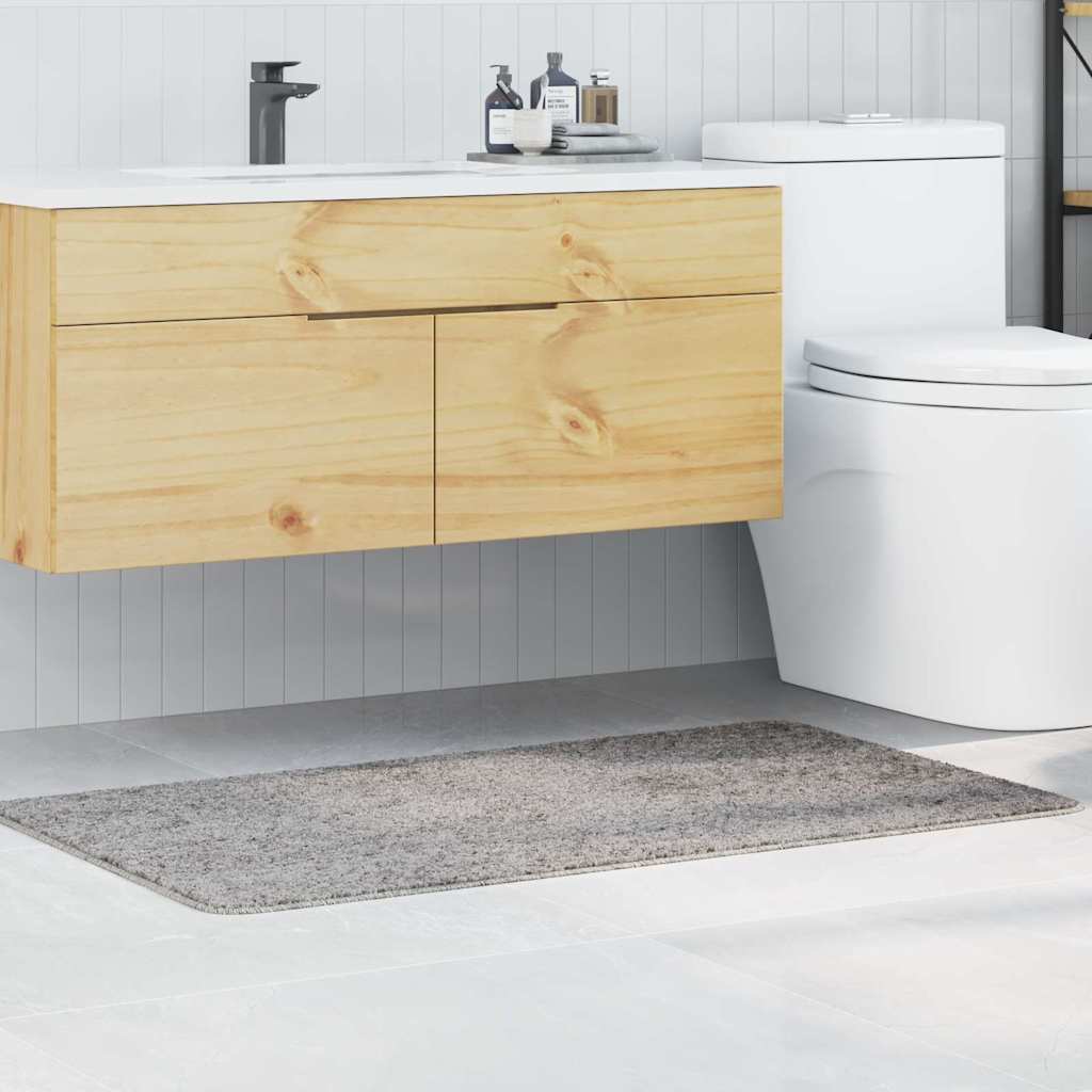 Vidaxx Anti-Rutsch-Badematte grau 70 x 120 cm PP
