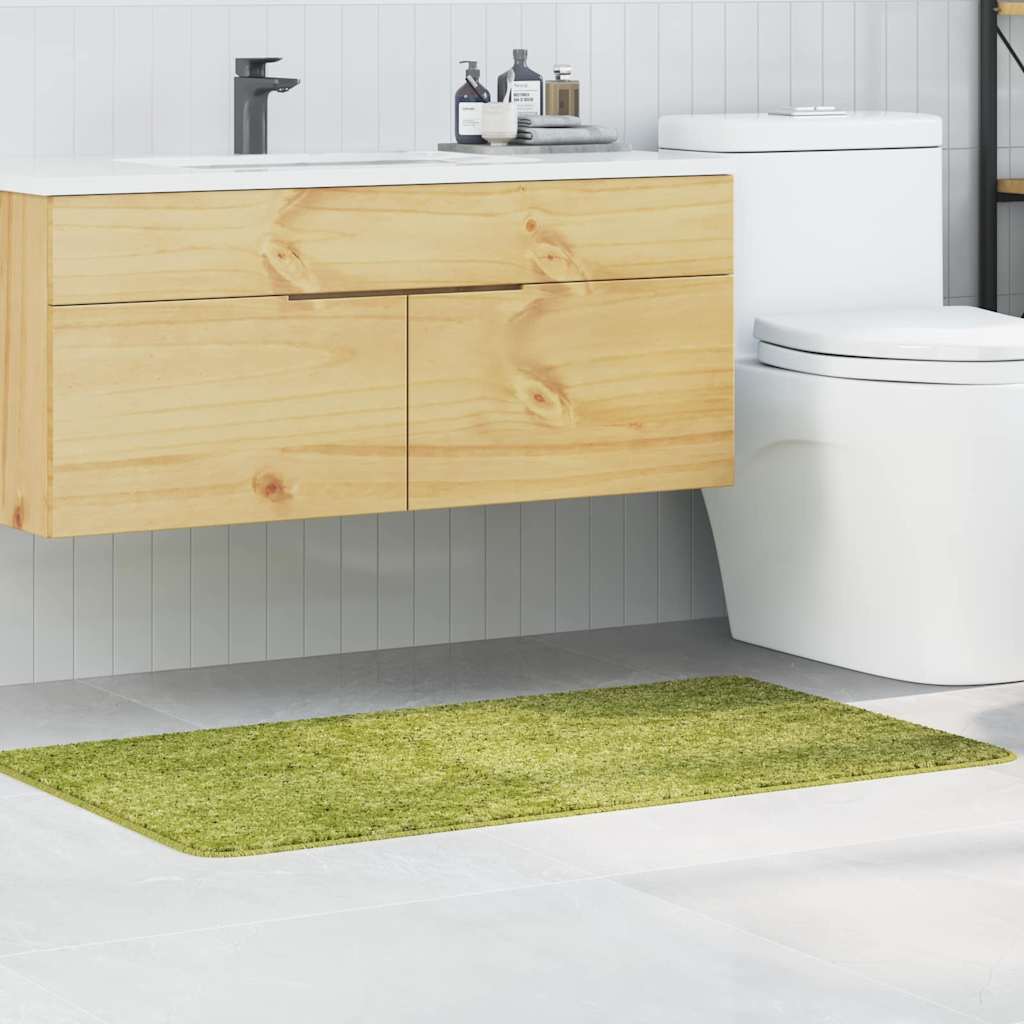 Vidaxx Anti-Rutsch-Badematte grün 70 x 120 cm PP