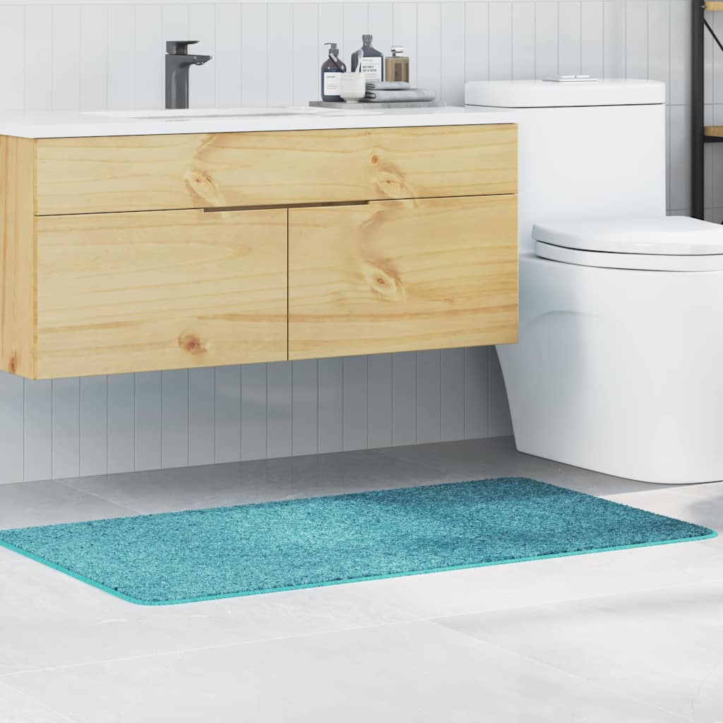 Vidaxx Anti-Rutsch-Badematte Türkis 70 x 120 cm PP