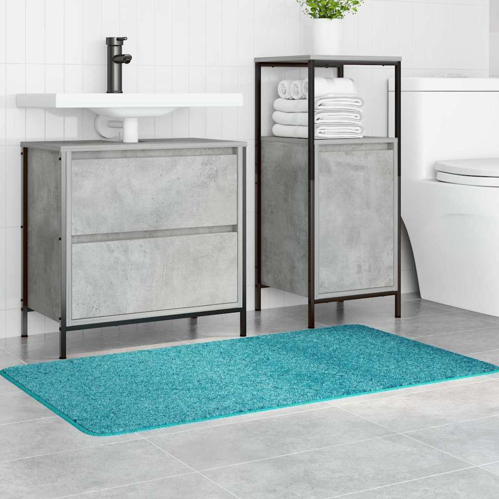 Vidaxx Anti-Rutsch-Badematte Türkis 70 x 120 cm PP