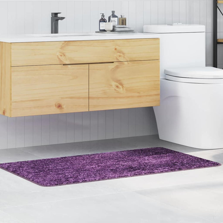 Vidaxx Anti-Rutsch-Badematte lila 70 x 120 cm PP