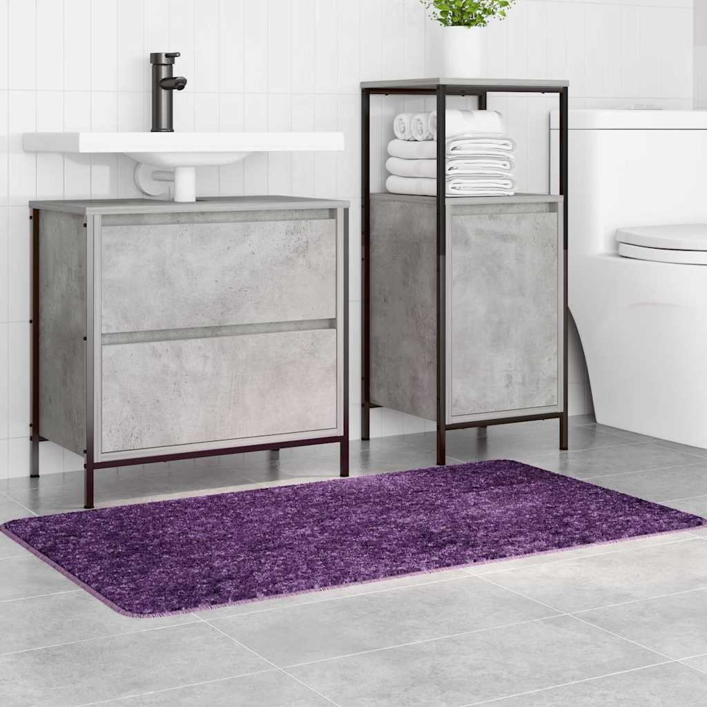 Vidaxx Anti-Rutsch-Badematte lila 70 x 120 cm PP