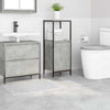 VidaXL Anti-Rutsch-Badematten-Set 3-tlg. Grau PP