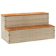 Vidaxx Whirlpool-Stufe 100 x 50 x 50,5 cm, Polyrattan, massives Akazienholz