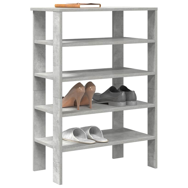 VIDAXL -Schuhregal 61x32x87,5 cm verarbeiteter Holzbetonpreis