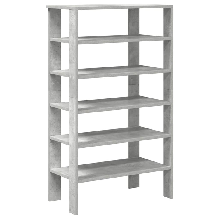 VIDAXL -Schuhregal 61x32x105 cm verarbeiteter Holzbetonpreis