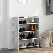 VIDAXL -Schuhregal 60x25x62 cm verarbeiteter Holzbetonpreis - afbeelding 3