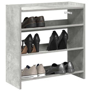 VIDAXL -Schuhregal 60x25x62 cm verarbeiteter Holzbetonpreis - afbeelding 1