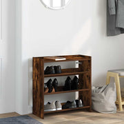 VIDAXL -Schuhregal 60x25x62 cm verarbeitete Holzgeräuchel -Eiche gefärbt - afbeelding 3