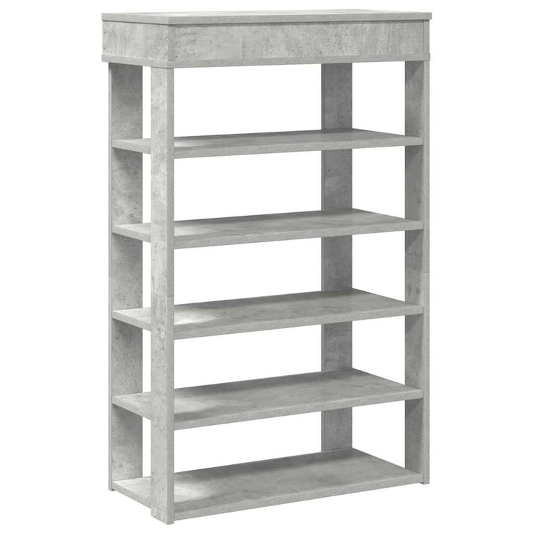 VIDAXL -Schuhregal 60x30x98 cm bearbeitete Holzbetonpreis