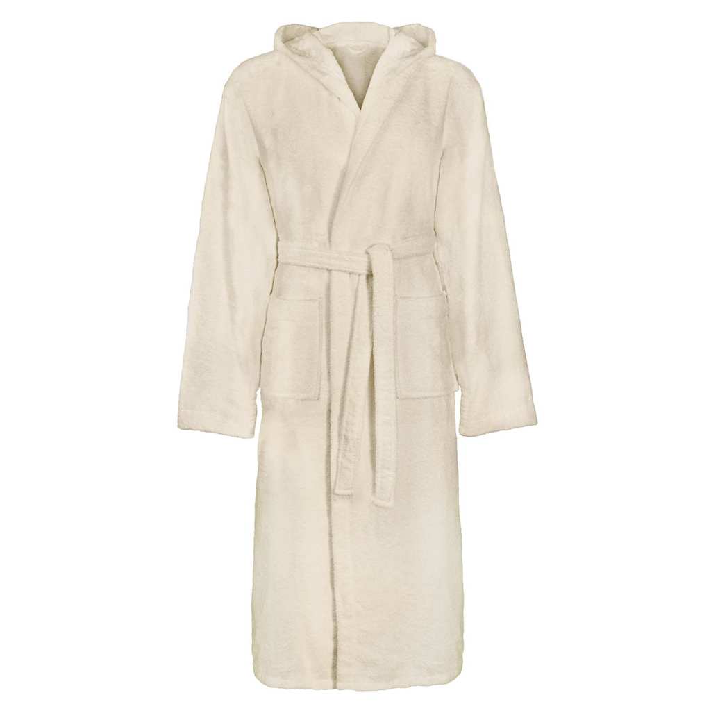 VidaXL Bademantel Kinn Creme XXXL Baumwolle