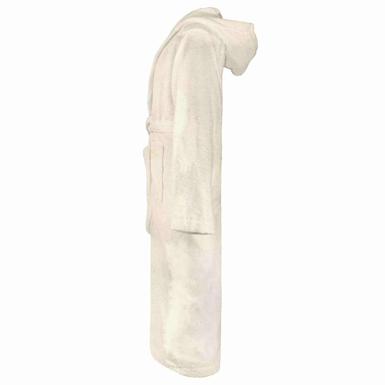 VidaXL Bademantel Kinn Creme XXXL Baumwolle