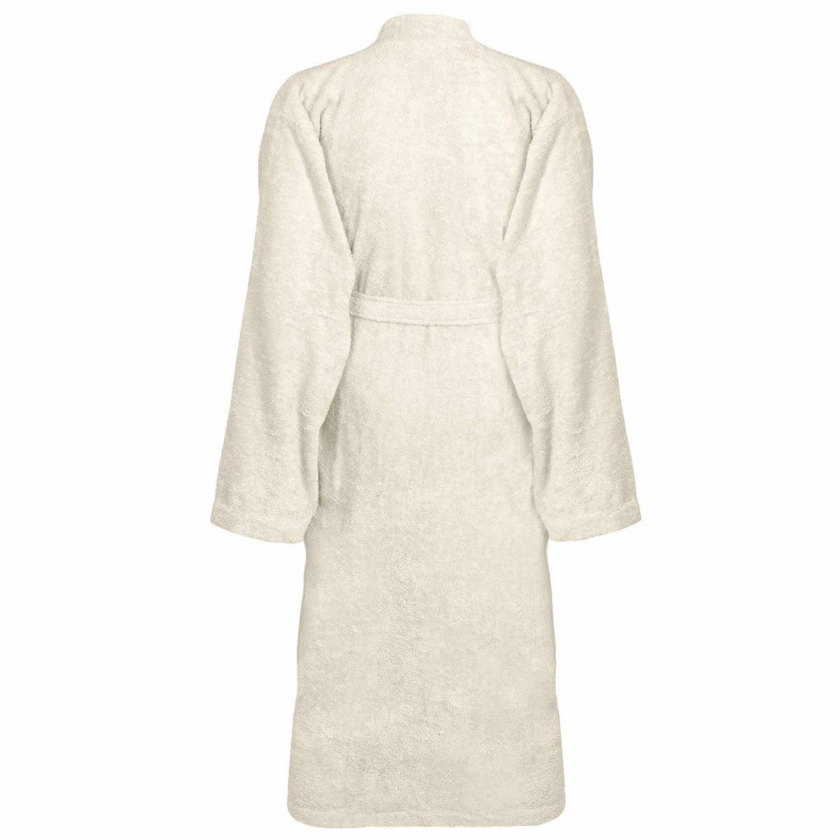 VidaXL Bademantel Kinn Creme L Baumwolle