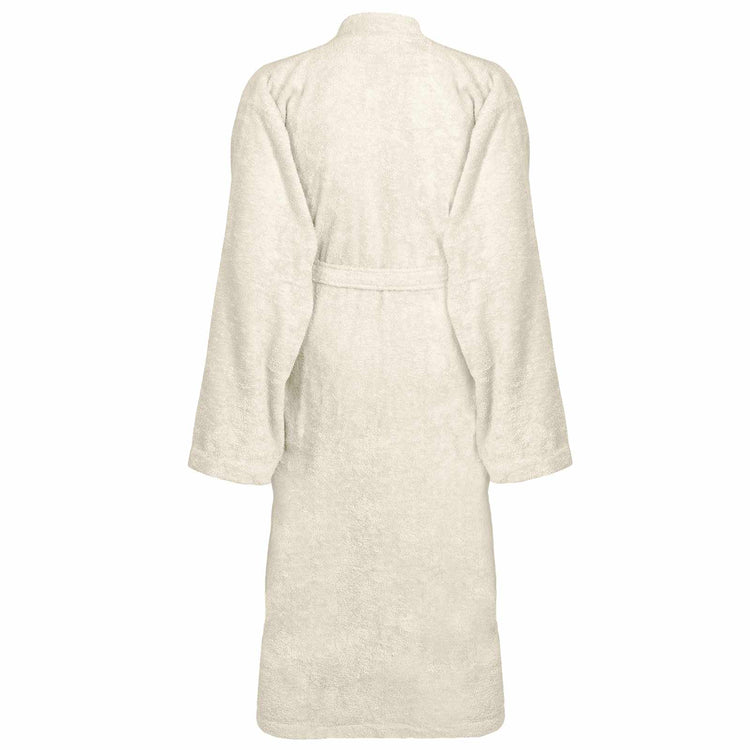 VidaXL Bademantel Kinn Creme XXXL Baumwolle
