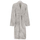 VidaXL Bademantel Kinn Grey M Baumwolle