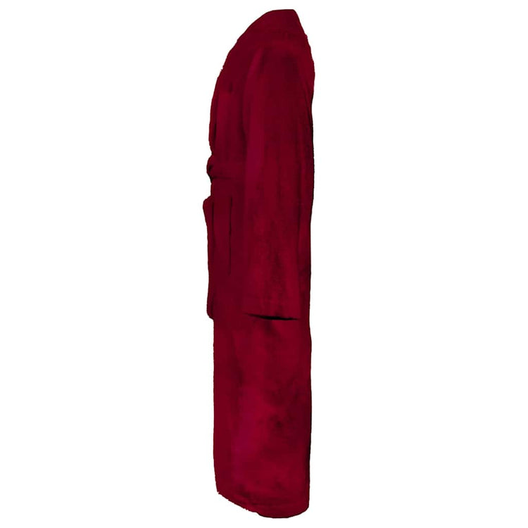 VidaXL Bademantel Kinn Red S Baumwolle
