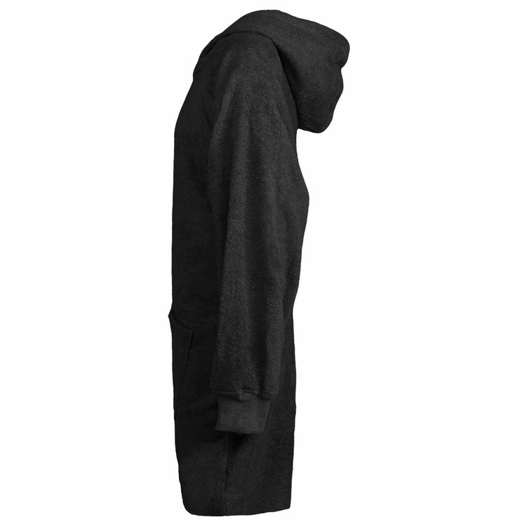 VidaXL Decke Hoodie Kinn schwarz l Baumwolle