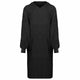 VidaXL Decke Hoodie Kinn schwarz XL Baumwolle