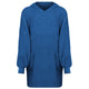 VidaXL Decke Hoodie Kinn Marineblau L Baumwolle