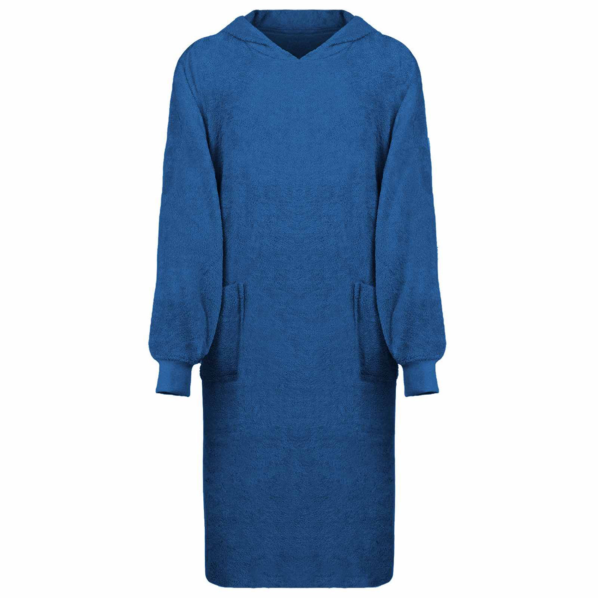 VidaXL Decke Hoodie Kinn Marineblau XL Baumwolle