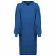 VidaXL Decke Hoodie Kinn Marineblau XL Baumwolle