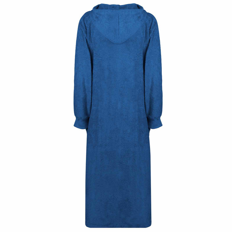 VidaXL Decke Hoodie Kinn Marineblau XXL Baumwolle
