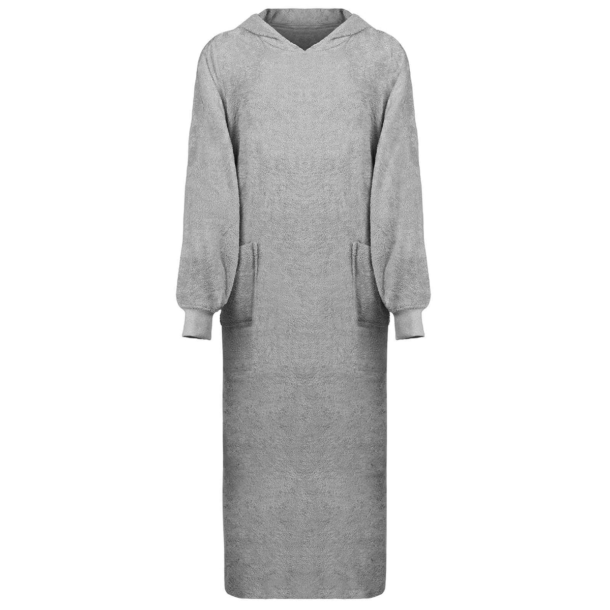 Vidaxl Decke Hoodie Kinn grau xxl Baumwolle