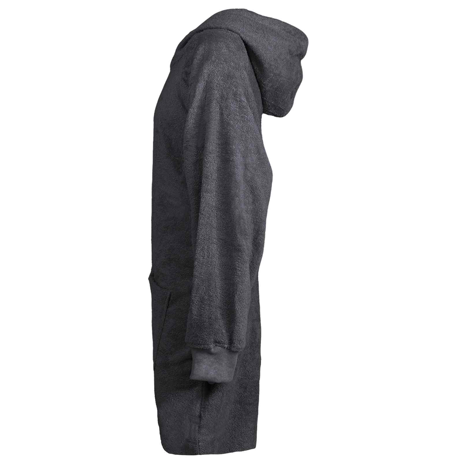 Vidaxl Decke Hoodie Kinn Anthrazit L Baumwolle