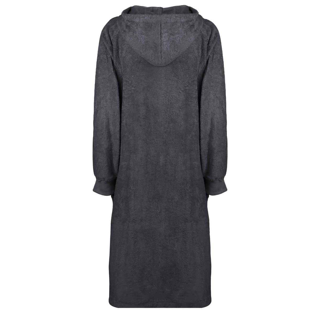 Vidaxl Decke Hoodie Kinn Anthrazit XL Baumwolle