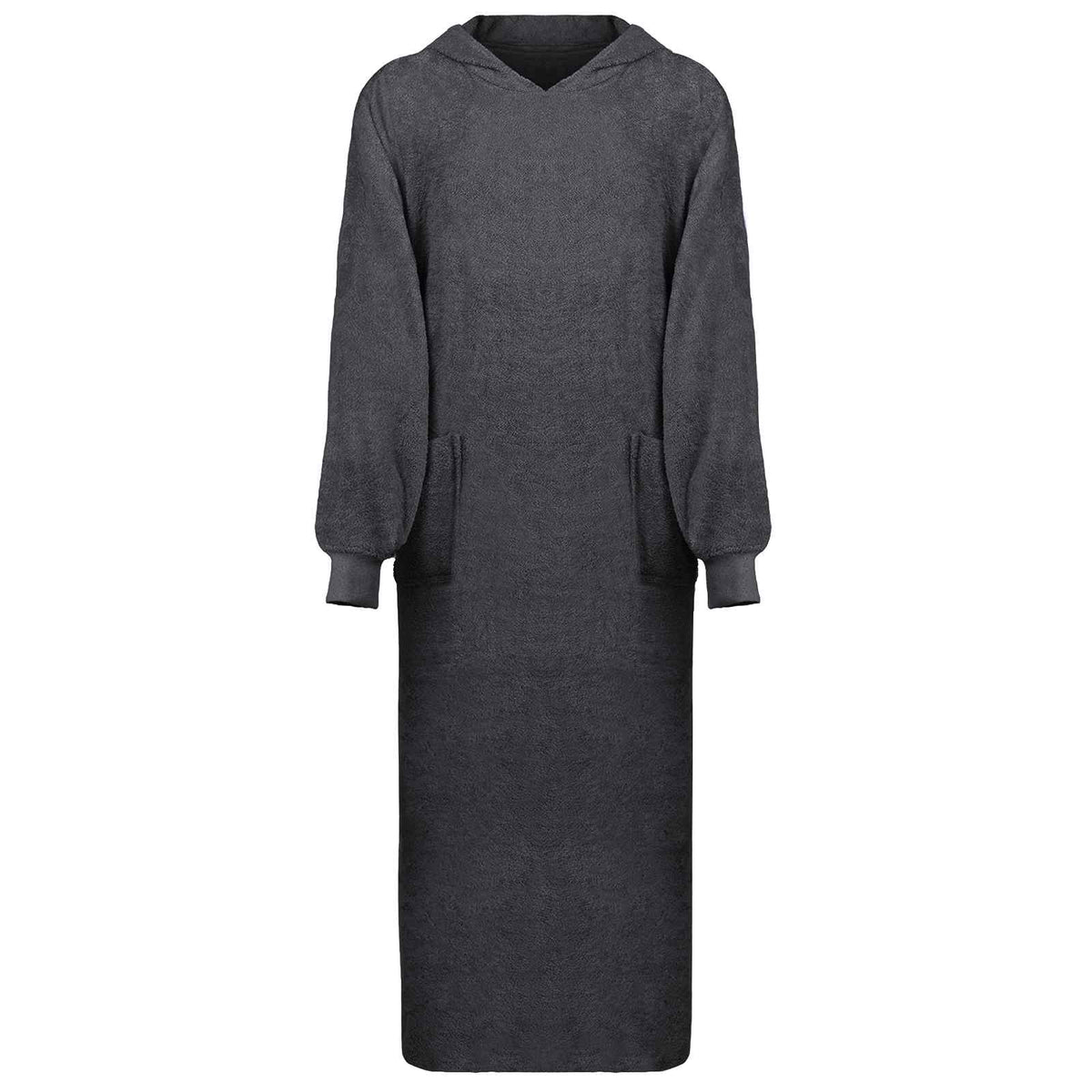 Vidaxl Decke Hoodie Kinn Anthrazit XXL Baumwolle