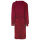 VidaXL Decke Hoodie Kinn rot XL Baumwolle