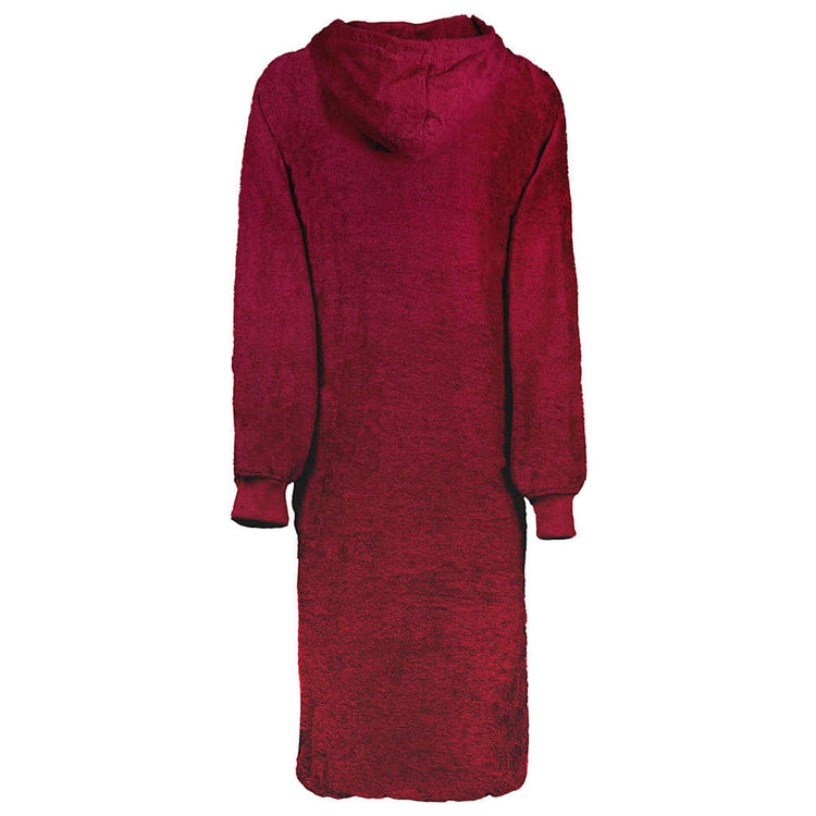 VidaXL Decke Hoodie Kinn rot XL Baumwolle
