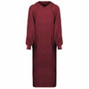 Vidaxl Decke Hoodie Kinn rot xxl Baumwolle
