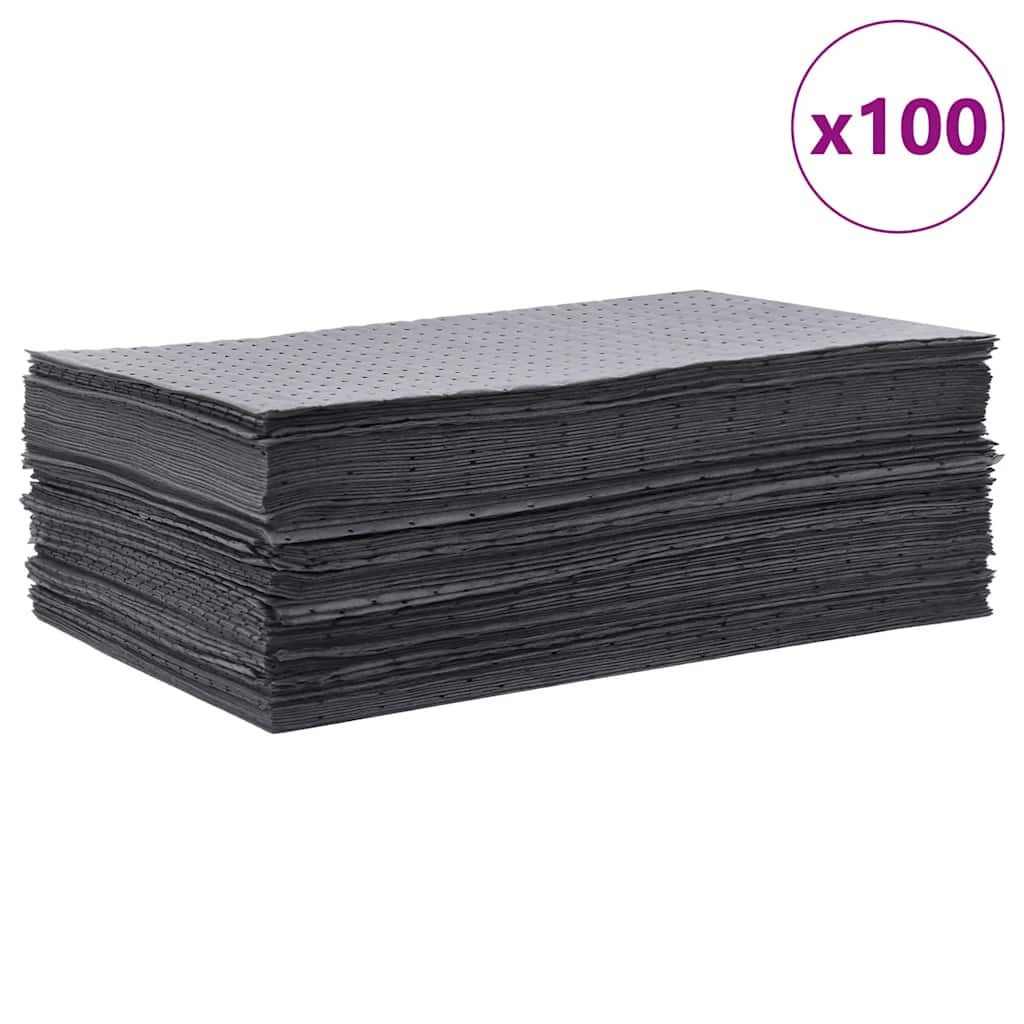 VidaXL ölabsorbierende Pads 100 Stück 40x50 cm grau
