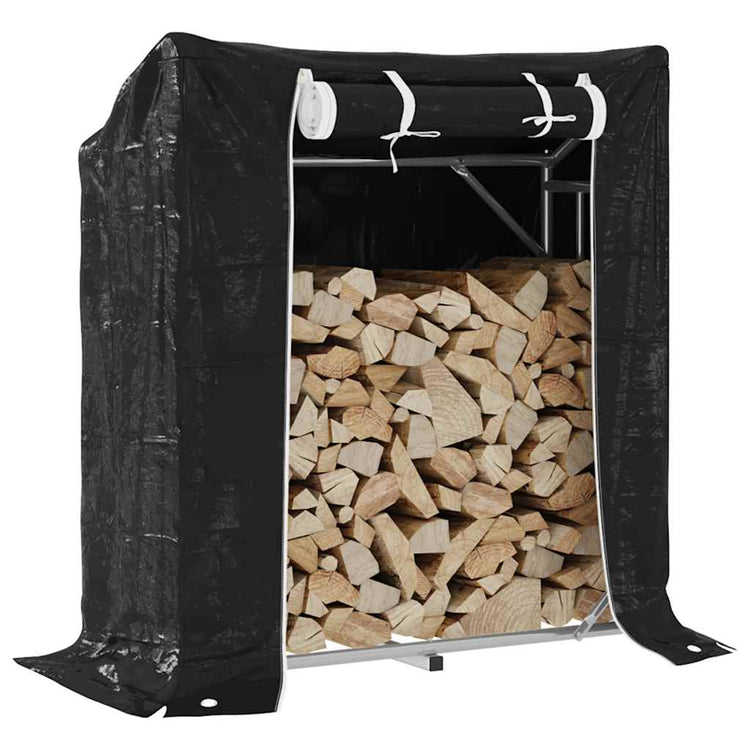 VIDAXL -Kamin mit Regenabdeckung 100,5 x 40,5 x 10,5 cm Stahl