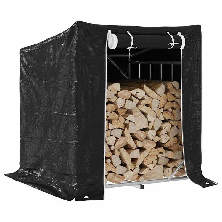 VIDAXL -Kamin mit Regenabdeckung 100,5 x 80,5 x 10,5 cm Stahl