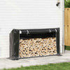 VIDAXL -Kamin mit Regenabdeckung 200.5x41x110,5 cm Stahl