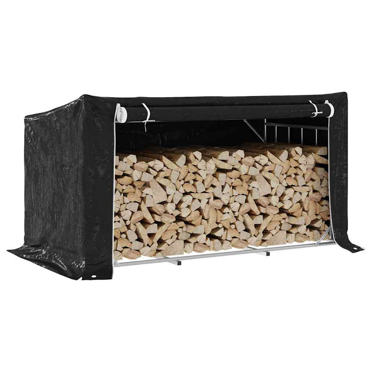 VIDAXL -Kamin mit Regenabdeckung 200.5x100,5x110,5 cm Stahl