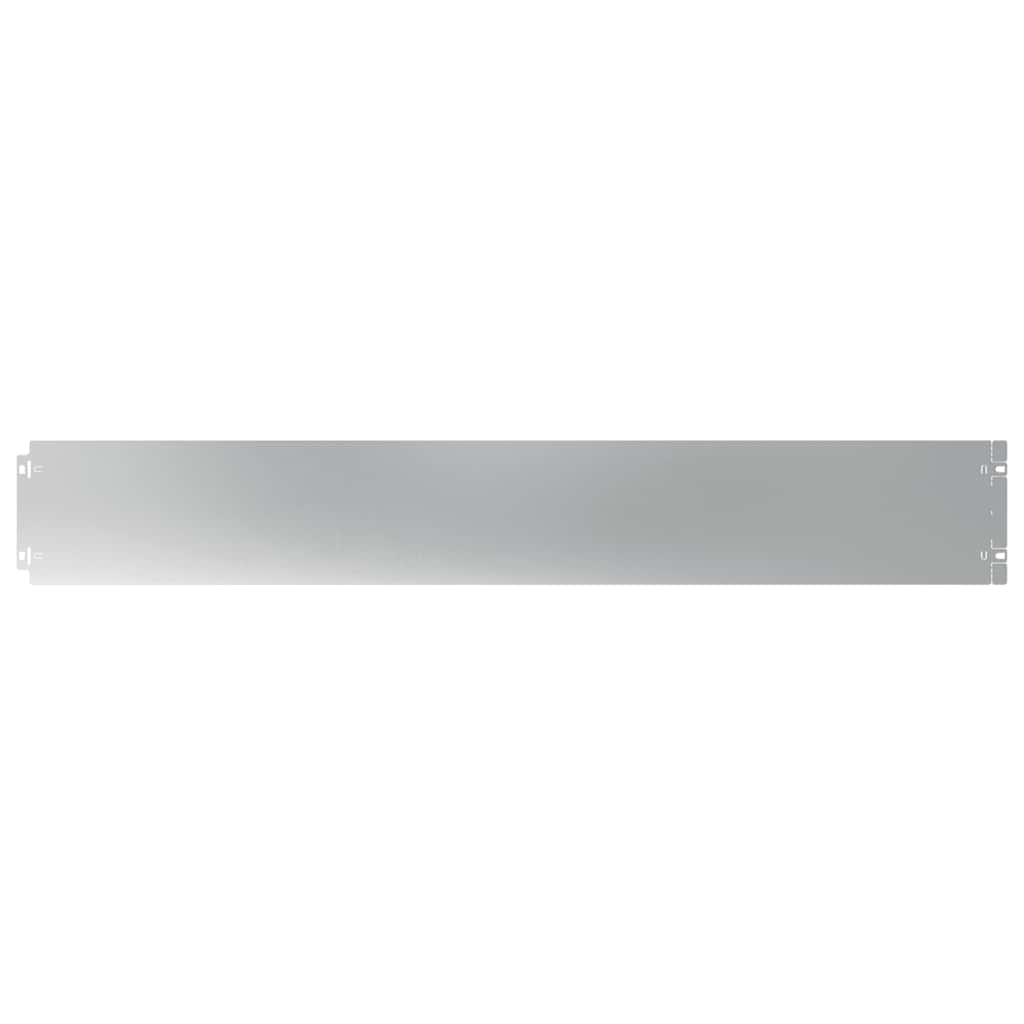 Vidaxl Rasenkanten 10 Stück 15x103 cm verzinkter Stahl